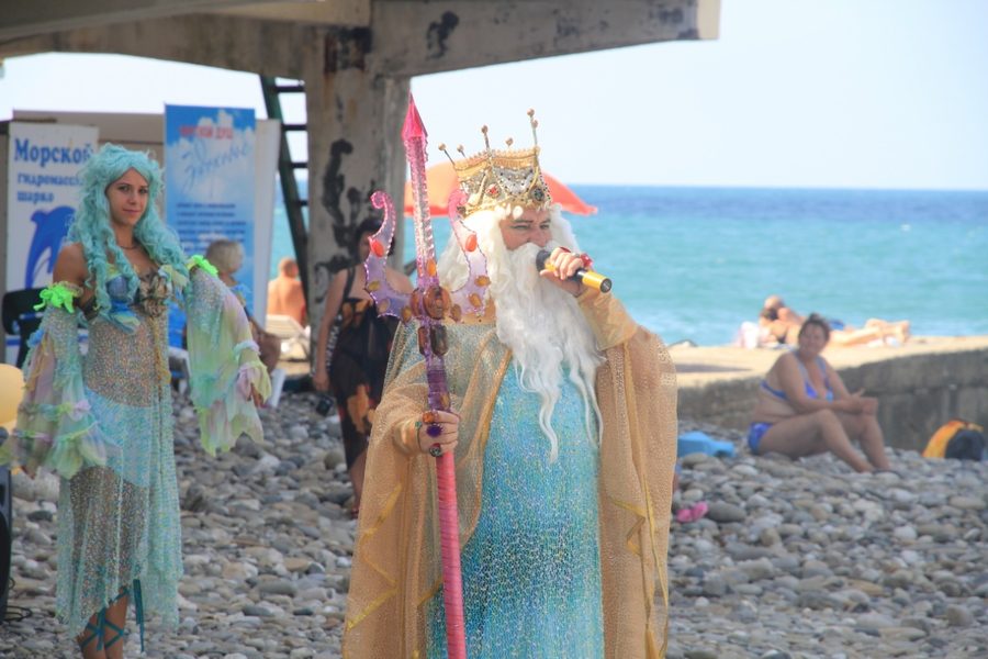 Игры с аниматорами на пляже пансионата «Бургас» — фото 2